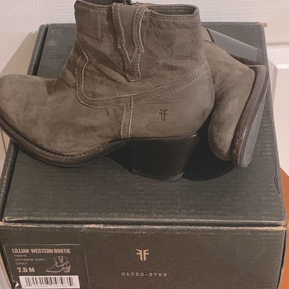 frye lillian western bootie